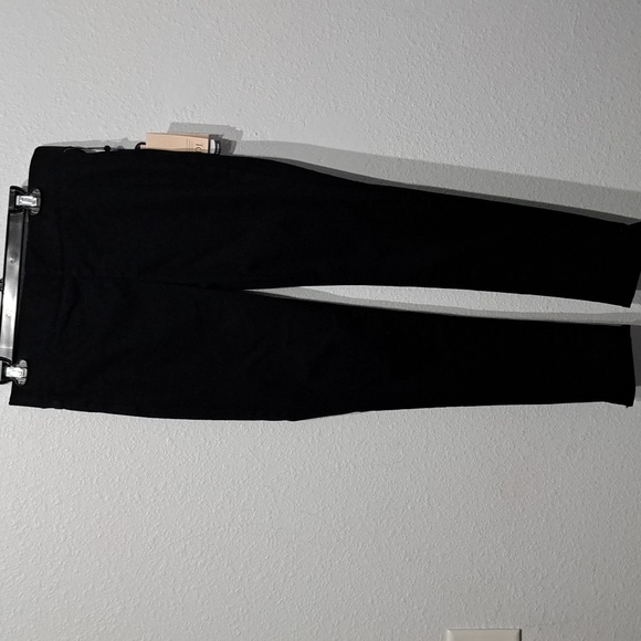 NYDJ Super Skinny Ankle Pull-On Jeans In SpanSpring Denim With Side Slits - Picture 4 of 9